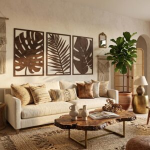 Tropical leaves art
