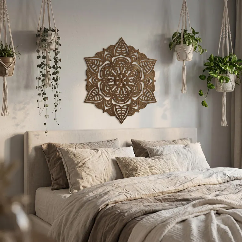 Wooden Mandala Wall Art