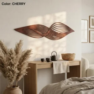 Abstract wood decor
