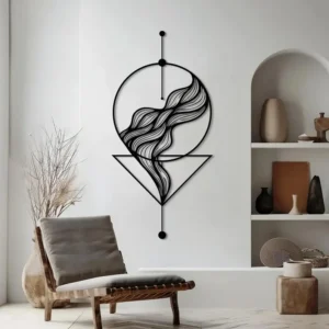 Modern Abstract Metal Wall Art